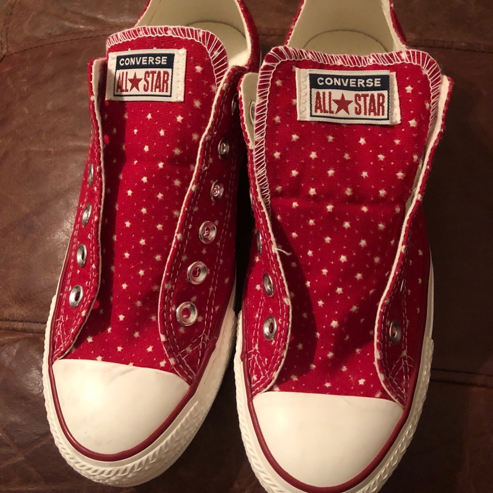 Converse All star red & white